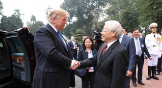 Tổng Bí thư, Chủ tịch nước Nguyễn Phú Trọng tiếp Tổng thống Hoa Kỳ