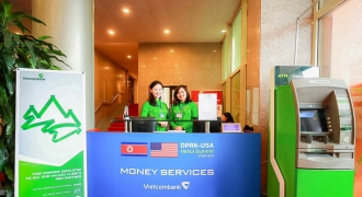 Vietcombank được chọn cung cấp dịch vụ tiền tệ tại Trung tâm báo chí Hội nghị thượng đỉnh Mỹ- Triều