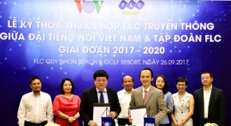 Tập đoàn FLC và Đài Tiếng nói Việt Nam (VOV) ký thỏa thuận hợp tác truyền thông