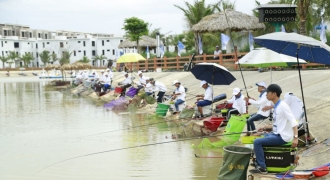 330 cần thủ câu được hơn 4 tấn cá tại giải đấu ở Thanh Hóa