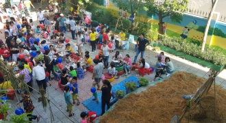 Chợ Rơm hý hoáy- Sân chơi vui nhộn cho trẻ em