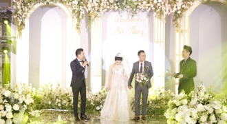 Ca sĩ Quang Dũng bất ngờ xuất hiện tại đám cưới ‘khủng’ ở Nghệ An