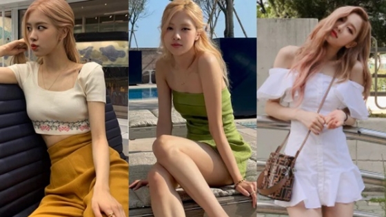 Học tập loạt outfit mùa hè của Rosé (Blackpink)