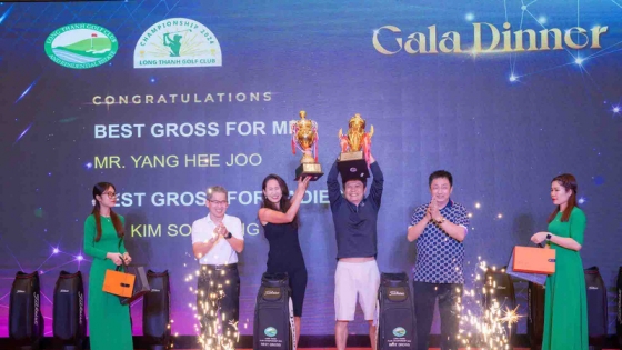 Hai golfer người Hàn đăng quang ngôi vô địch giải CLB Golf Long Thành 2024