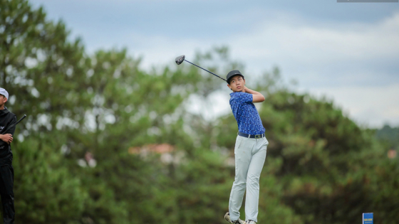 Nguyễn Đức Huy dẫn đầu vòng 1 giải Vietnam Junior Open 2025