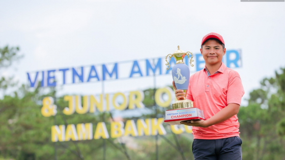 Nguyễn Tuấn Anh đăng quang ngôi vô địch giải Vietnam Junior Open 2025