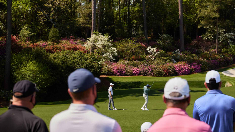 Cận cảnh vẻ đẹp nên thơ của góc Amen ở Augusta National