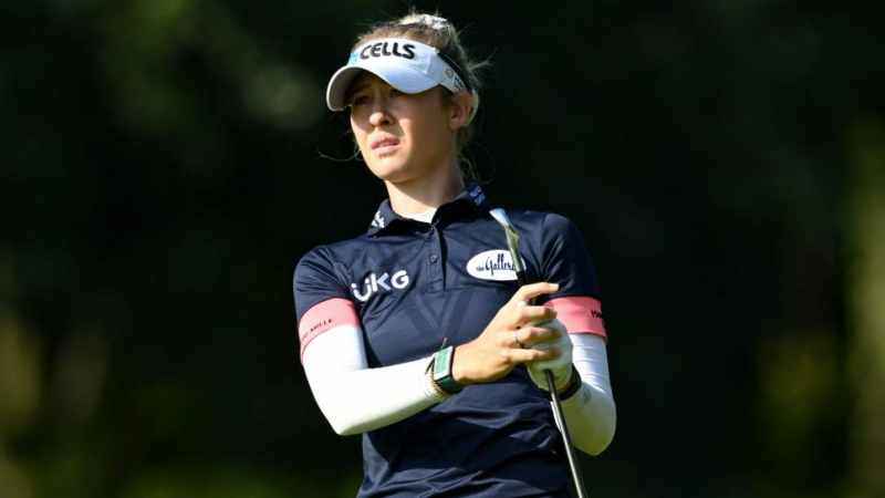 Nelly Korda có nguy cơ bị cắt loại tại Evian Championship