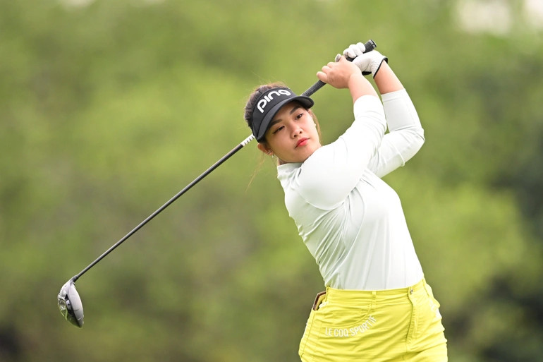 Ba nữ golfer Việt Nam tranh giải KLPGA Tour tại sân Twin Doves