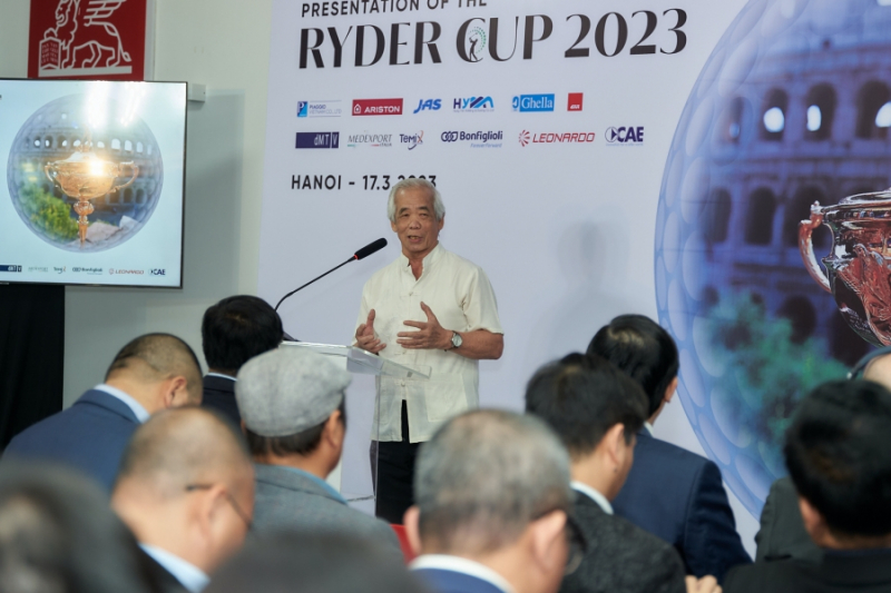 Nguyên đại sứ Việt Nam tại Ý kể chuyện chơi golf ở chiến địa Ryder Cup 2023