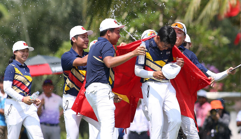 Lê Khánh Hưng đoạt HC vàng SEA Games lịch sử cho golf Việt Nam