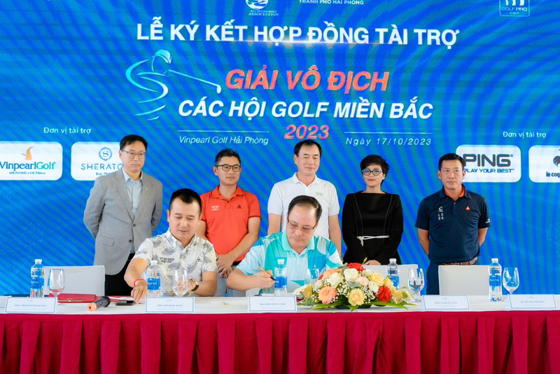 Giải Vô địch các Hội Golf Miền Bắc 2023 nhận nhiều tài trợ khủng