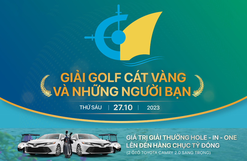 Sgolf tài trợ Livescore cho giải golf Cát Vàng và những người bạn