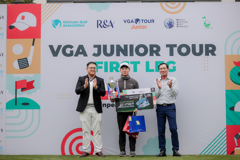 Đoàn Uy vô địch chặng 1 VGA Junior Tour 2024