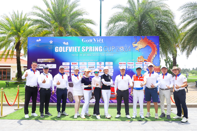 Những khoảnh khắc ấn tượng giải GolfViet Spring Cup 2024