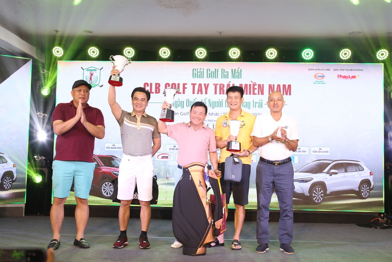 Giải golf ra mắt CLB Golf tay trái Miền Nam: Dấu ấn của sự độc đáo!