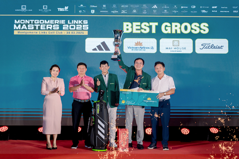 Nguyễn Sinh Hiếu đăng quang tại giải Montgomerie Links Masters 2025