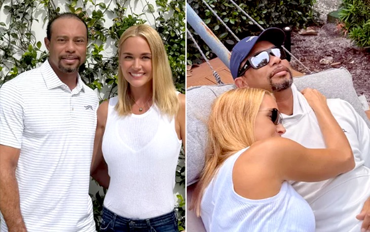 Tiger Woods hẹn hò với con dâu cũ của tổng thống Donal Trump