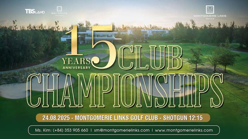 Nhiều hoạt động ý nghĩa tại giải vô địch CLB Montgomerie Links 2025
