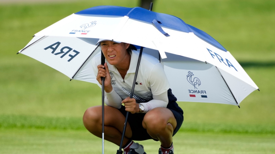 Những hình ảnh đẹp về golf nữ tại Olympic Tokyo