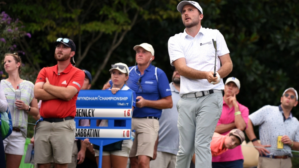 Russell Henley dẫn đầu vòng 3 Wyndham Championship