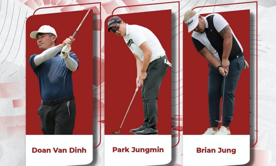 Doãn Văn Định giữ đỉnh vòng đầu VGA Tour Championship