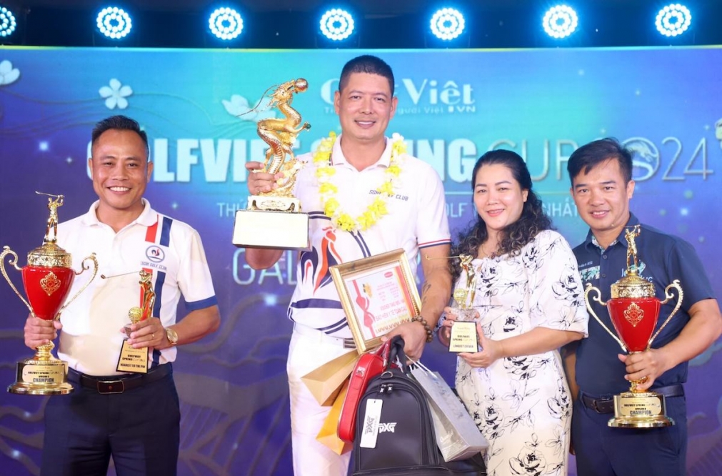 Golfer Bình Minh vô địch giải GolfViet Spring Cup 2024