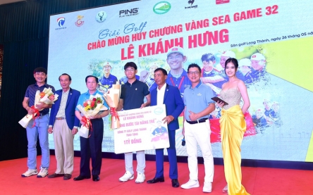 Lê Khánh Hưng nhận 1,3 tỷ đồng từ Chủ tịch công ty golf Long Thành và các CLB Golf