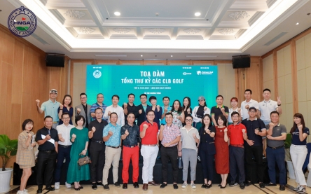 Hà Nội: Lần đầu tiên tổ chức tọa đàm Tổng thư ký các Câu lạc bộ Golf