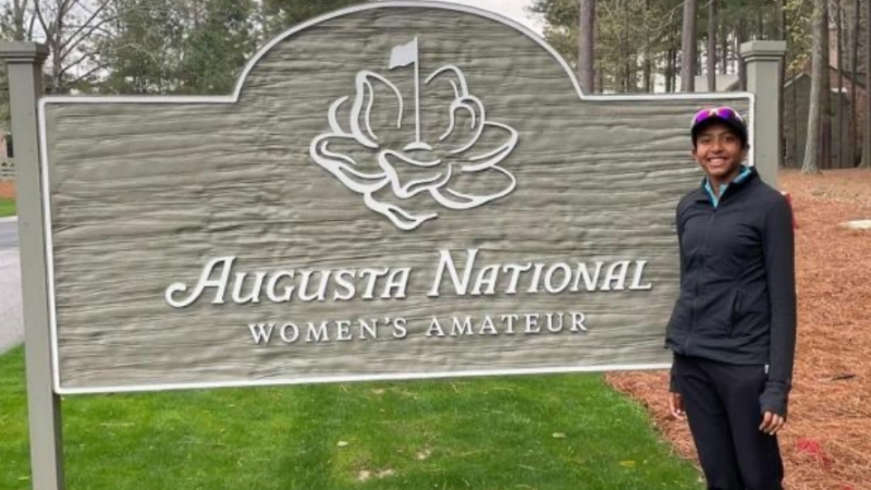 Cột mốc của golf Ấn Độ tại giải nữ nghiệp dư Augusta National