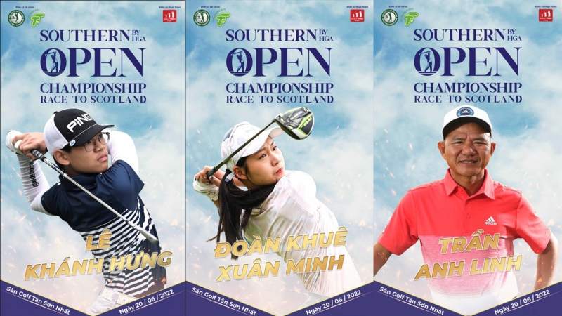Single Miền Nam hội tụ tại giải Southern Open Championship 2022