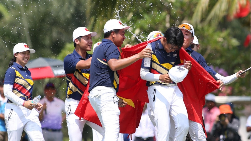 Lê Khánh Hưng đoạt HC vàng SEA Games lịch sử cho golf Việt Nam