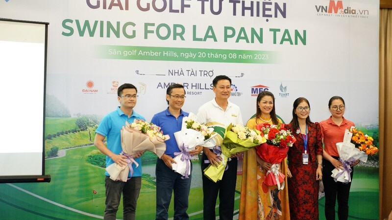 Nguyễn Trường Kỳ vô địch giải golf 'Swing for La Pan Tan'