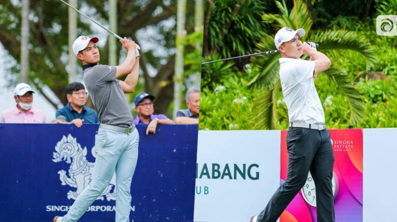 Hai golfer Việt Nam thi đấu ở giải chuyên nghiệp Thái Lan