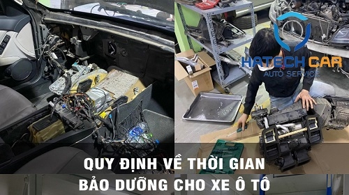 Quy định về thời gian bảo dưỡng xe Mercedes