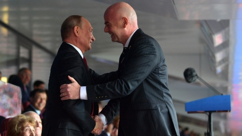 Джанни Инфантино: Россия задала новый эталон проведения чемпионата мира по футболу
