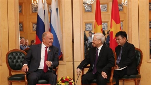 Tổng Bí thư Nguyễn Phú Trọng và đoàn đại biểu cấp cao Việt Nam kết thúc tốt đẹp cuộc đi thăm LB Nga