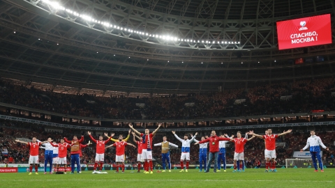 Đội tuyển bóng đá Nga đã chạm tay vào tấm vé đi dự vòng chung kết !