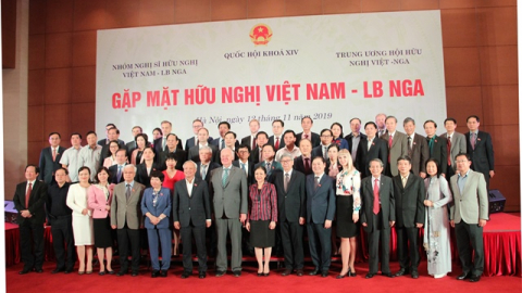 Lãnh đạo Trung ương Hội tham dự cuộc gặp gỡ hữu nghị Việt - Nga