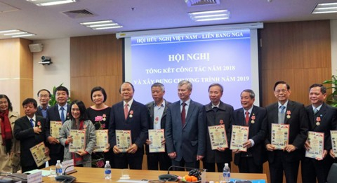 Một năm hoạt động sôi nổi, thành công của Hội Hữu nghị Việt - Nga