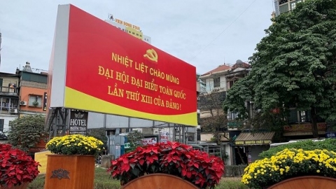Ngày 25 tháng 1 khai mạc Đại hội đại biểu toàn quốc lần thứ XIII Đảng cộng sản Việt Nam