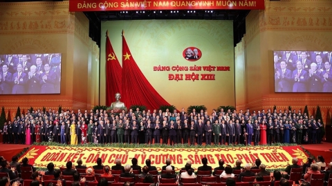 Đại hội đại biểu toàn quốc lần thứ XIII Đảng Cộng sản Việt Nam bế mạc