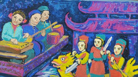 Kết quả cuộc thi vẽ tranh thiếu nhi “Em vẽ Việt Nam – Em vẽ nước Nga” lần thứ năm tại Liên bang Nga