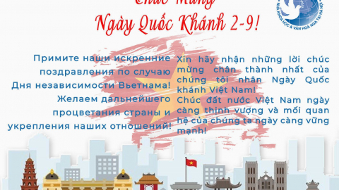 Trung tâm Khoa học và Văn hóa Nga tại Hà Nội chúc mừng Quốc khánh 2/9