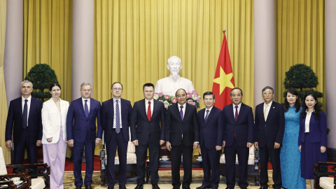 Chủ tịch nước Nguyễn Xuân Phúc tiếp Viện trưởng Tổng Viện Kiểm sát Liên bang Nga