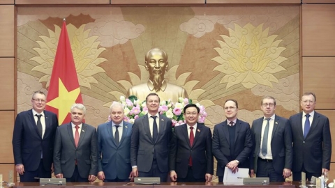 Phó Chủ tịch thứ nhất Hội đồng Liên bang Nga của Quốc hội liên bang Nga Andrey Yatskin thăm Việt Nam
