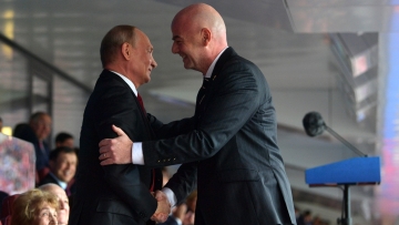 Джанни Инфантино: Россия задала новый эталон проведения чемпионата мира по футболу