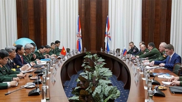 В Москве прошел очередной раунд стратегического диалога по вопросам обороны на уровне заместителей глав военных ведомств России и Вьетнама