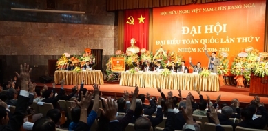 Đại hội đại biểu toàn quốc lần thứ V Hội Hữu nghị Việt Nam - Liên bang Nga