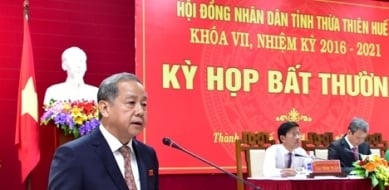 Ông Phan Ngọc Thọ được bầu giữ chức Chủ tịch UBND tỉnh Thừa Thiên – Huế